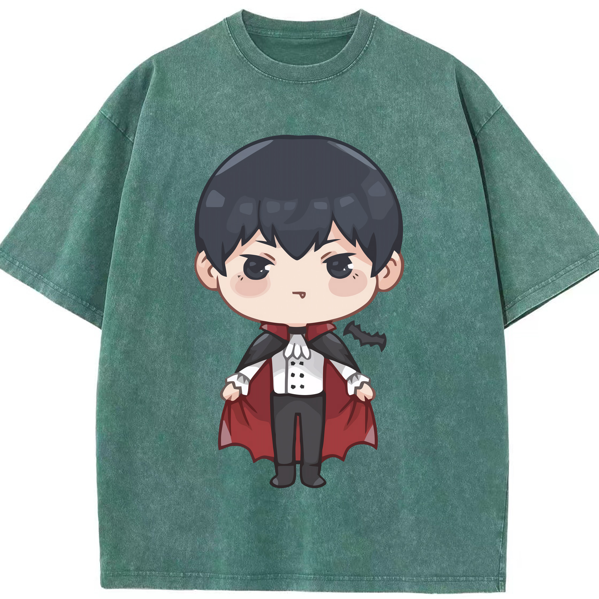 （画像用） ハイキュー!! Haikyu!! 綿100% ヴィンテージ風 半袖Tシャツ（フロントプリント）